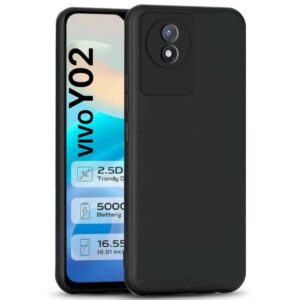 Vivo Y02 Back Cover iBlack
