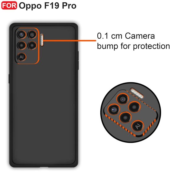 For Oppo F19 Pro Back Cover iBlack New - Image 4