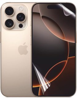 For iPhone 16 Pro Finger Unlock Glass New