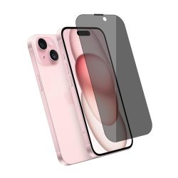 For iPhone 15 Privacy Protection Glass New