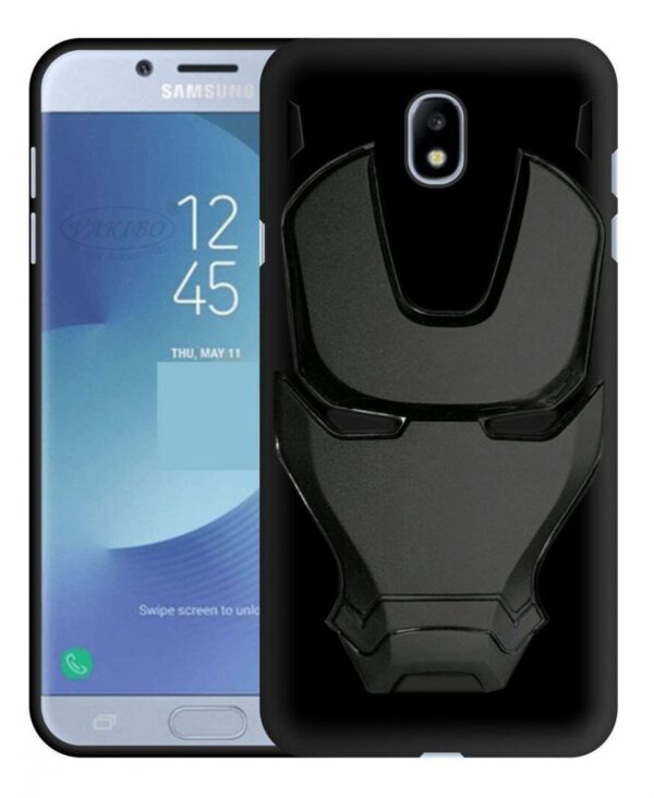OO LALA JI 3D Marvel Avenger Logo Iron Man Back Cover  For Samsung J7 PRO - Image 2