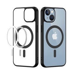 For Apple iPhone 14 Back Cover Black Magsafe New