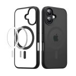 For Apple iPhone 16 Back Cover Black Magsafe New