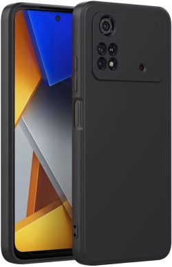 For Xiaomi Poco M4 Back Cover iBlack New
