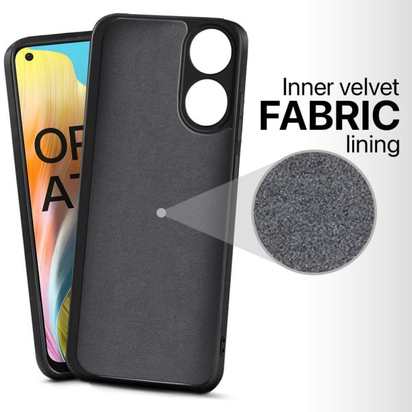 For Oppo A78 4G Back Cover iBlack New - Image 3