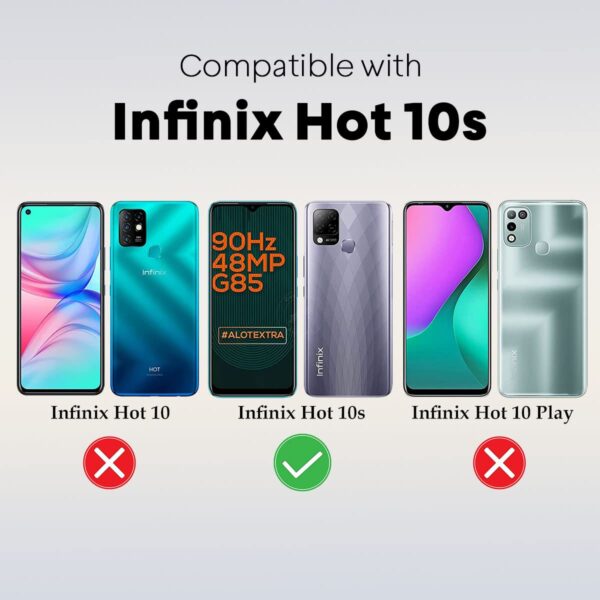 For Infinix Hot 10s Back Cover iBlack New - Image 3