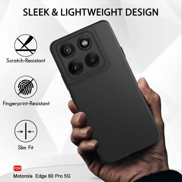 For Motorola Moto Edge 60 Pro 5G Back Cover iBlack New - Image 7