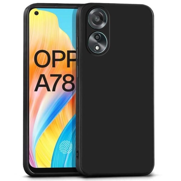 For Oppo A78 4G Back Cover iBlack New - Image 2