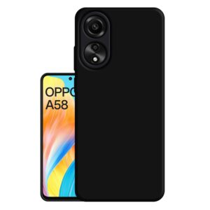For Oppo A58 4G Back Cover iBlack New 1 For Oppo A58 4G Back Cover iBlack New