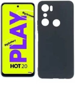 For Infinix Hot 20 Play Back Cover iBlack New