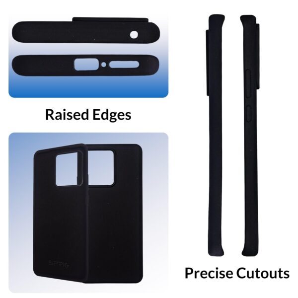 For Motorola Moto Edge 40 Back Cover iBlack New - Image 4