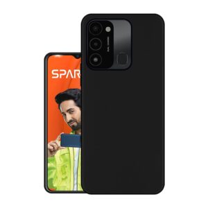 Tecno Spark 9 Back Cover iBlack