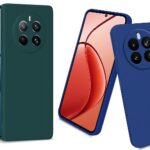 For Realme 12 Pro Back Cover Silicon Case New