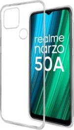 ZIgZag  Realme Narzo 50A Back Cover Transparent