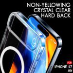 For iPhone 17 Air Back Cover Transparent Magsafe New - Image 4