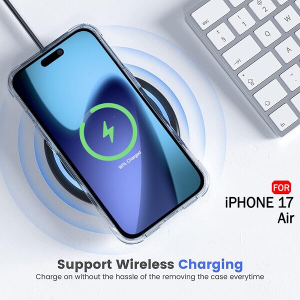 For iPhone 17 Air Back Cover Transparent Magsafe New - Image 3
