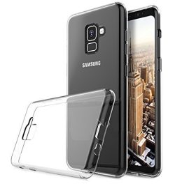 ZIgZag Samsung A8+ Back Cover Transparent