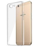 ZIgZag  Oppo F3+ Back Cover Transparent