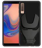 OO LALA JI 3D Marvel Avenger Logo Iron Man Back Cover  For Samsung  A7 2018 - Image 3