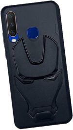 OO LALA JI 3D Marvel Avenger Logo Iron Man Back Cover For Vivo Y17 - Image 3