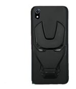 OO LALA JI 3D Marvel Avenger Logo Iron Man Back Cover  For Vivo Y91i - Image 3