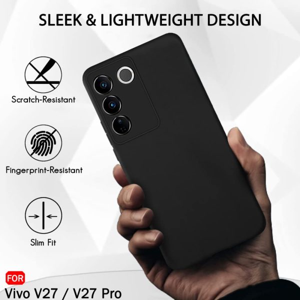 For Vivo V27 Back Cover iBlack New - Image 3