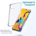 OO LALA JI Redmi 9C HD Clear Silicone Bumper Back Cover in Transparent for Redmi 9C-Transparent