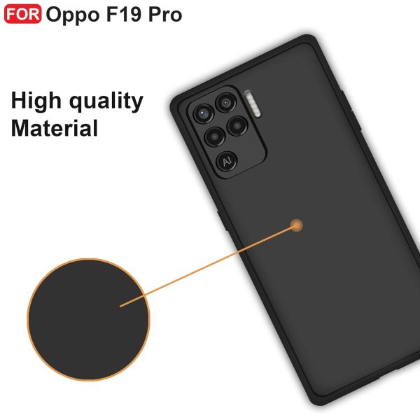 For Oppo F19 Pro Back Cover iBlack New - Image 7