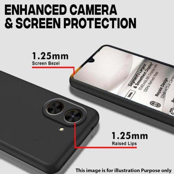 For Realme 15X Back Cover iBlack New - Image 3