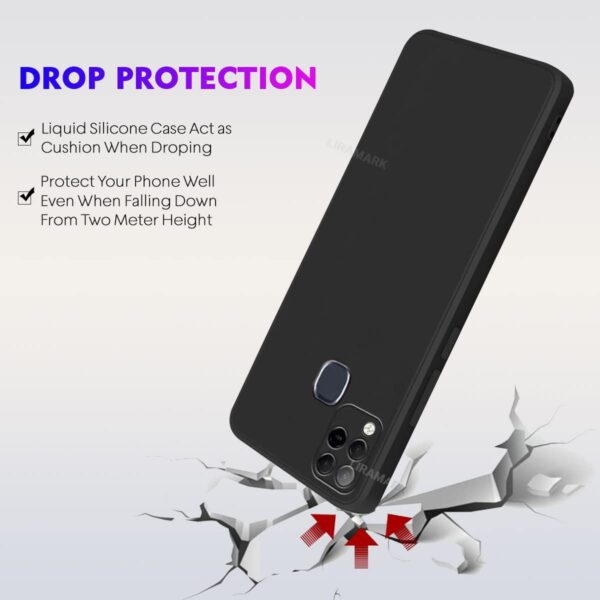 For Infinix Hot 10s Back Cover iBlack New - Image 8