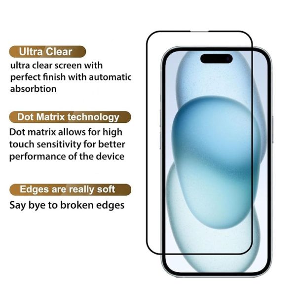For iPhone 15 Pro Finger Unlock Glass New - Image 3