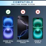 For iPhone 16 Plus Privacy Protection Glass New - Image 3