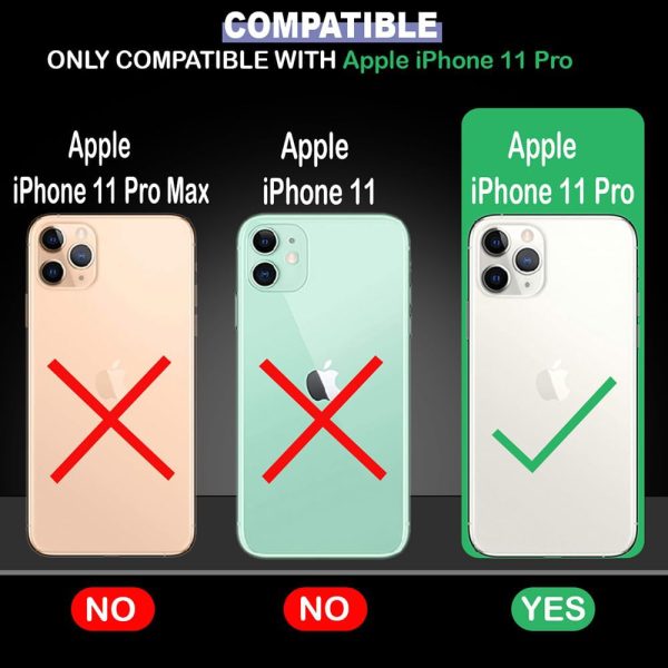 For Apple iPhone 11 Pro Back Cover Black Magsafe New - Image 8