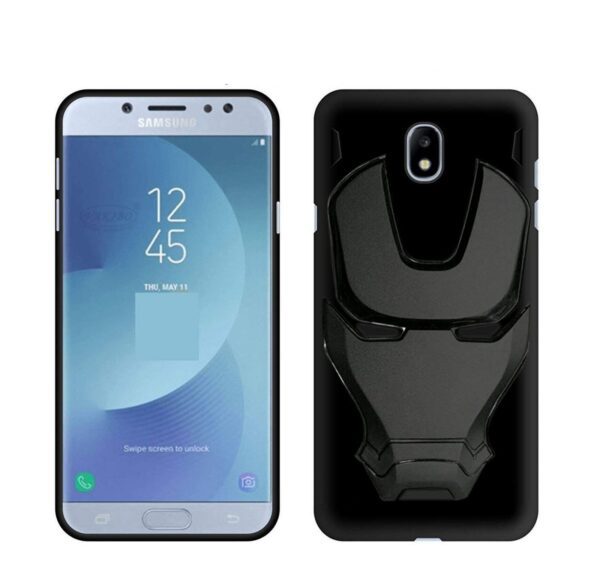 OO LALA JI 3D Marvel Avenger Logo Iron Man Back Cover  For Samsung J7 PRO - Image 3