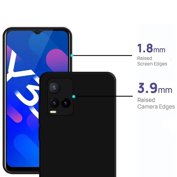 For Vivo Y33S Back Cover iBlack New - Image 3