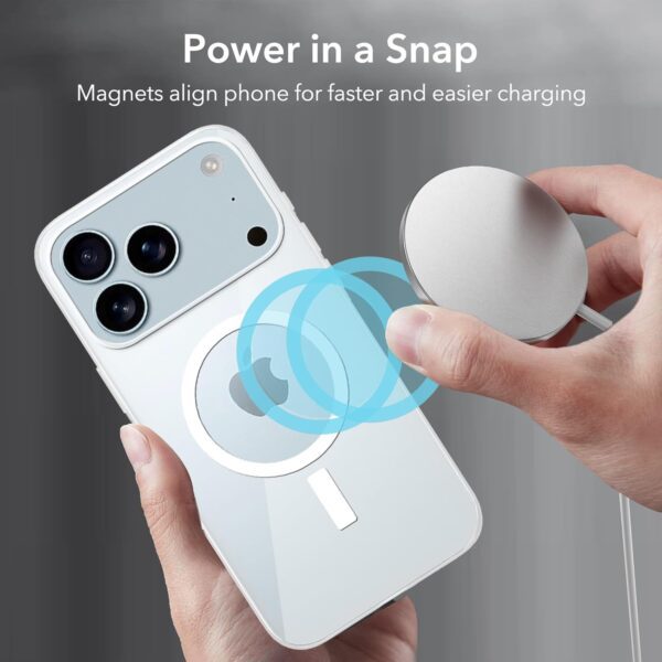 For iPhone 17 Pro Back Cover Transparent Magsafe New - Image 6