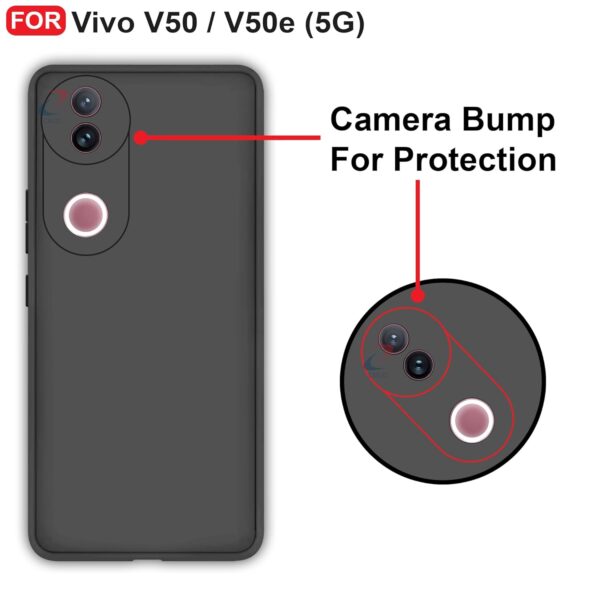For Vivo V50E Back Cover iBlack New - Image 4