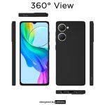 For Vivo Y03 Back Cover iBlack New - Image 4