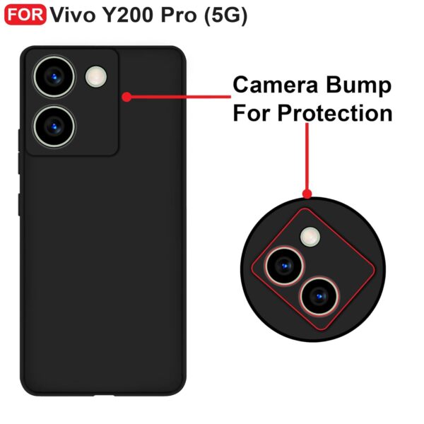 For Vivo Y200 Pro Back Cover iBlack New - Image 4