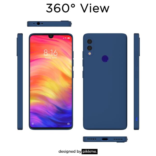 For Redmi MI Note 7 Pro Back Cover Silicon Case New - Image 3