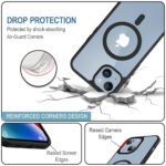 For Apple iPhone 13 Back Cover Black Magsafe New - Image 4