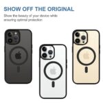 For Apple iPhone 15 Pro Back Cover Black Magsafe New - Image 4