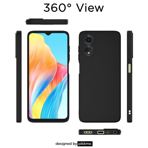 For Oppo A18 Back Cover iBlack New - Image 6
