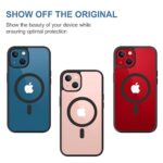 For Apple iPhone 13 Back Cover Black Magsafe New - Image 5