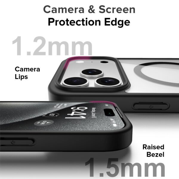 For Apple iPhone 17 Pro Max Back Cover Black Magsafe New - Image 5