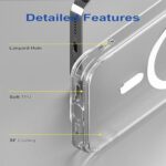 For iPhone 17 Pro Back Cover Transparent Magsafe New - Image 3