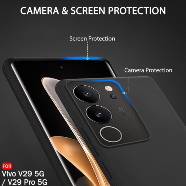 For Vivo V29 Back Cover iBlack New - Image 6