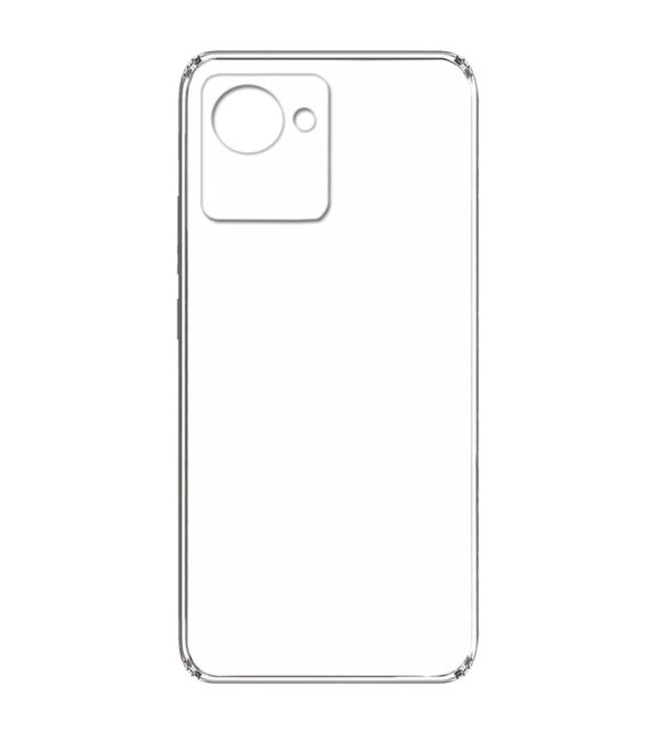 OO LALAJI Realme C30 Back Cover Transparent - Image 2