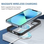 For Apple iPhone 13 Back Cover Black Magsafe New - Image 7