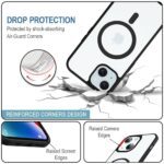 For Apple iPhone 15 Plus Back Cover Black Magsafe New - Image 7